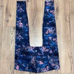 Lululemon Wunder Under Leggings In Moody Mirage Floral Size 6 30"